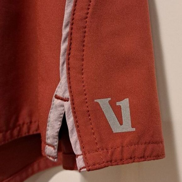 Vuori Trail Short The Rise The Shine Clay Red Men's Athletic Shorts Size Large - Picture 4 of 13